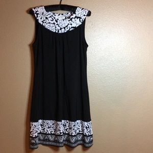 White House Black Market Swing Dress Sz S